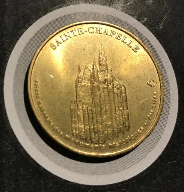 Monnaie De Paris Medaille Jeton Touristique Evm Mdp La Sainte-Chapelle 2001