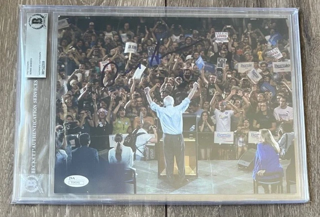 Bernie Sanders Autograph Signed Beckett BAS Political jsa psa President 2024?