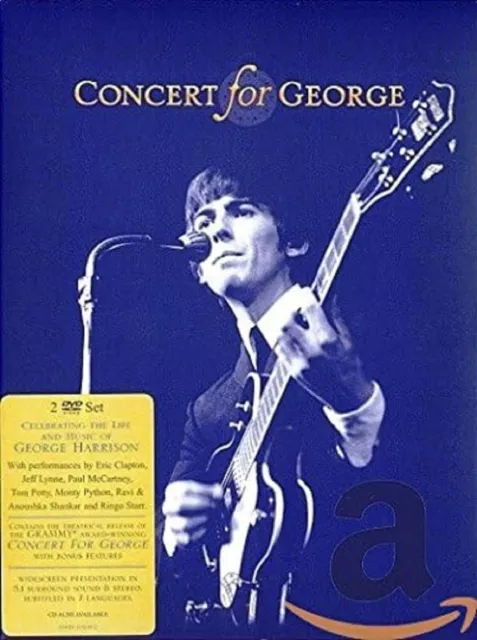 Concert For George Harrison 2 Disc Edition Live and Extras DVD NEW UK RELEASE R2