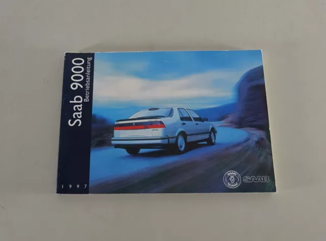 Bedienungsanleitung / Betriebsanleitung Saab 9000 M1997 Stand 1996