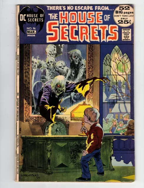 The House of Secrets #96 MAR 1972 Bernie Wrightson Lein Wein DC Comics