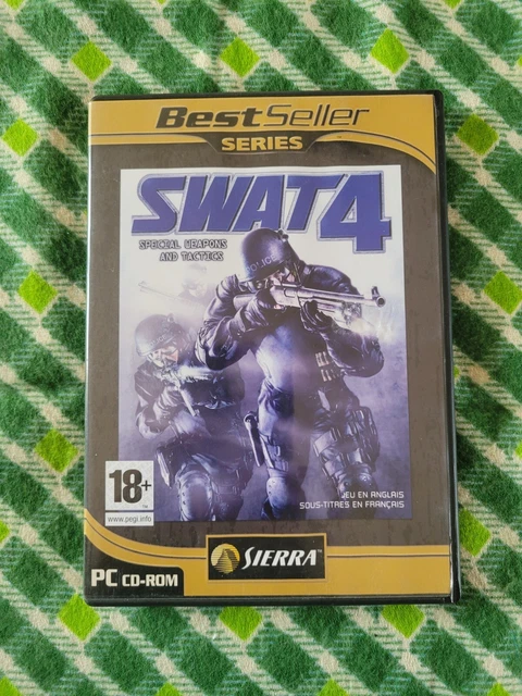Jeu PC SWAT 4 : Special Weapons And Tactics - Bon état - Boîte Et Instructions Incluses