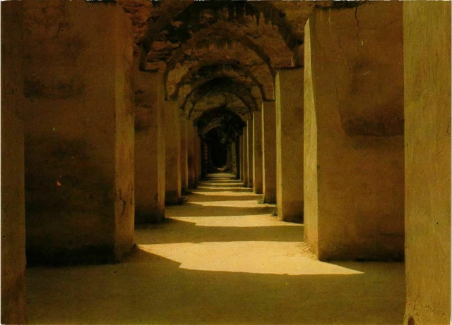 CPM AK Meknes- Les ecuries de Moulay Ismail MAROC (880649)