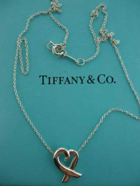 Tiffany & Co Paloma Picasso Loving Heart pendant