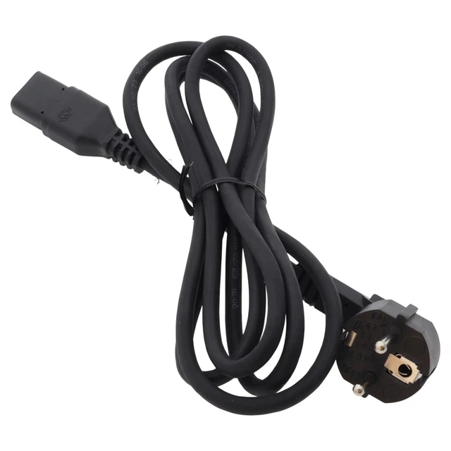 Câble D'Alimentation 4 M Pour Nettoyeur Vapeur Polti Vaporetto - Référence 00806088 - Section 3x1 - Prise Schuko