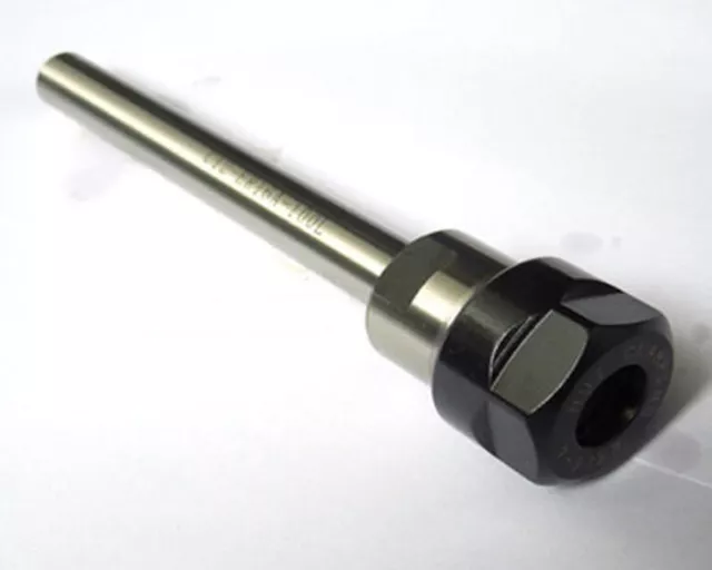 US Collet Chuck Holder CNC Milling Extension Rod Straight Shank C12-ER16A-100L