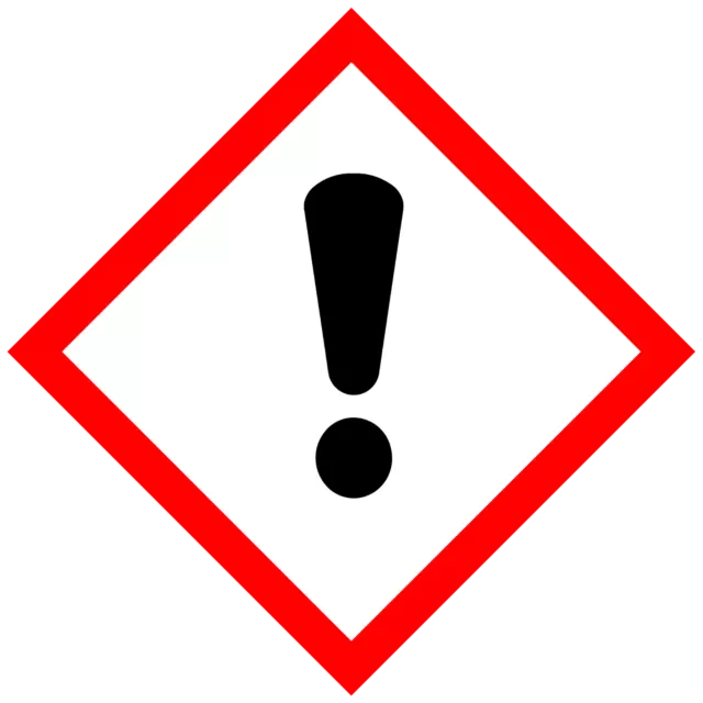 Safety Label - Harmful GHS 07 - Sticker Available In Multiple Sizes