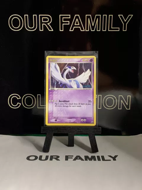 Pokemon Card - Lugia - EX Unseen Forces 29/115 Reverse Holo Rare Stamped 2005