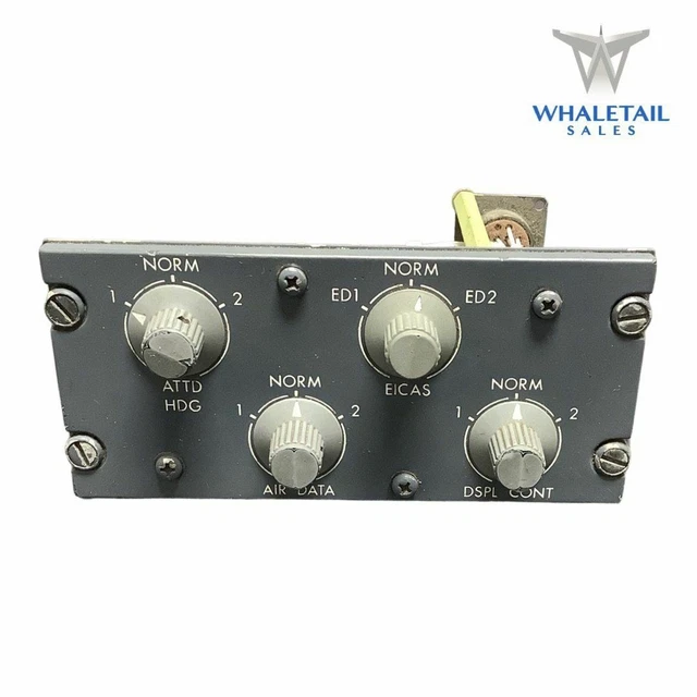 Panel selector de fuente CRJ-200
