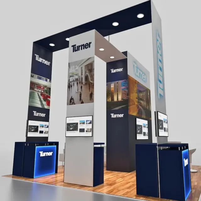 Island Trade Show Booth - Turner 2