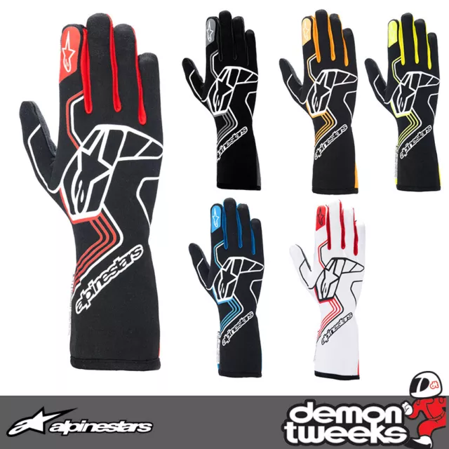 Alpinestars Tech 1 Race V4 Race Gloves - FIA 8856-2018 Approved / Motorsport