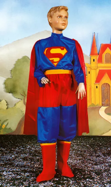 COSTUME VESTITO DI CARNEVALE BAMBINO RAGAZZO PEGASUS SUPERMAN TG. 6/11 anni  EUR 29,90 - PicClick IT