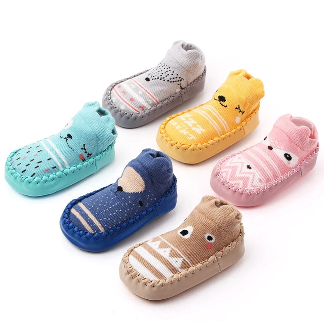 Scarpe stivali invernali antiscivolo bambini ragazzi ragazze pantofole cotone calze bambino bambino 3
