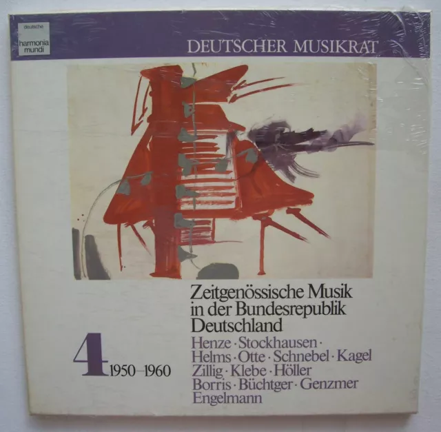 Zeitgenössische Musik in der Bundesrepublik Deutschland Vol. 4 3 LP-Box