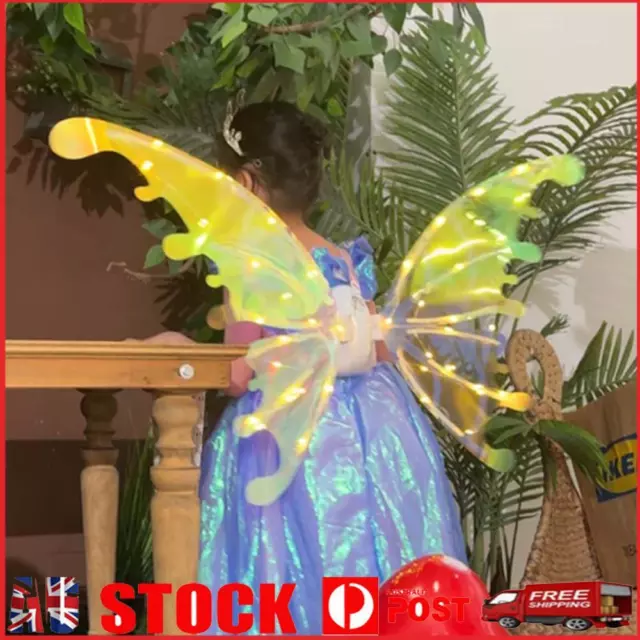 Spark Fairy Wings Creative Design Angel Luminous Wings Electronic for Boys Girls