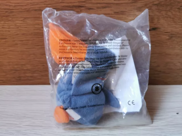 McDonalds Happy Meal Toy - Brand New Sealed - Beanie Babies Scoop Pelican 1993