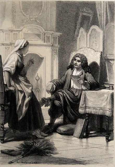 La Servante indiscrete - François Bonvin
