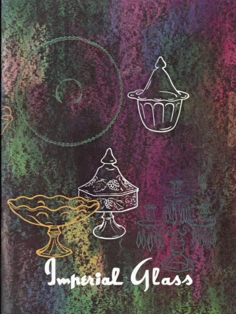 Imperial Glass Nucut Nuart Jewel Freehand Etc. Patterns / Book + Value Guide