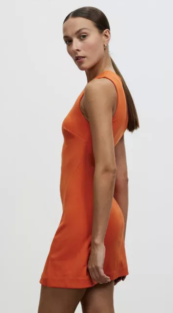 Gorgeous Lara mini dress orange size 8, Wedding Party Club Cocktail 50% Off 2