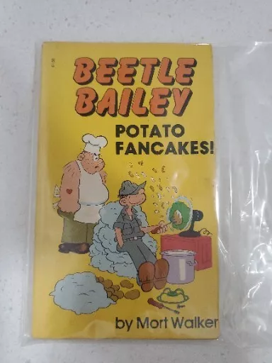 Beetle Bailey Potato Fancakes! Comics Strips Books Mort Walker 1967 - Used