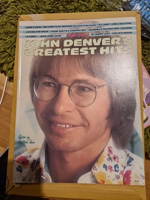 Music and Lyrics JOHN DENVER GREATEST HITS - Cherry Lane Vol 2 Book