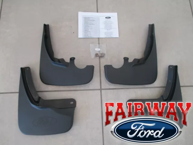 20 thru 24 Explorer OEM Genuine Ford Molded Splash Guards Mud Flaps Set of Four