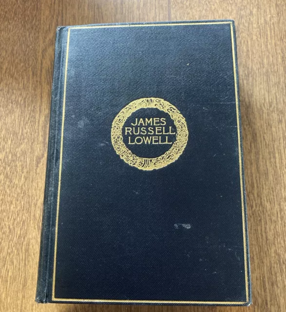 THE COMPLETE POETICAL WORKS OF James Russell Lowell Hard Cover Cambridge Edition