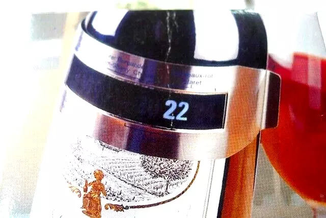 Fackelmann Weinflaschenthermometer Wein Thermometer Getränkethermometer Neu