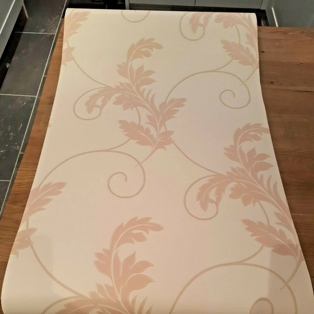 Wilman Interiors Elvire Apricot Wallpaper Classic subtle 10 rolls