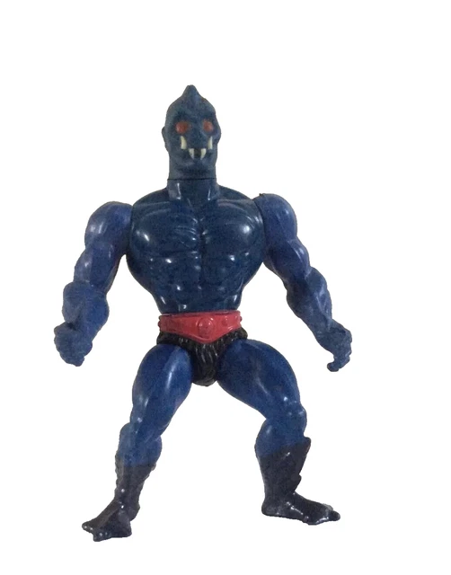 Figurine MUSCLOR TRICLOPS – Mattel 1982 – Made In France – Complète – Occasion