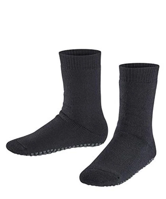 (TG. Taglia produttore: 19) FALKE Catspads, Calze Bambini, Nero (3000 nero), 19-
