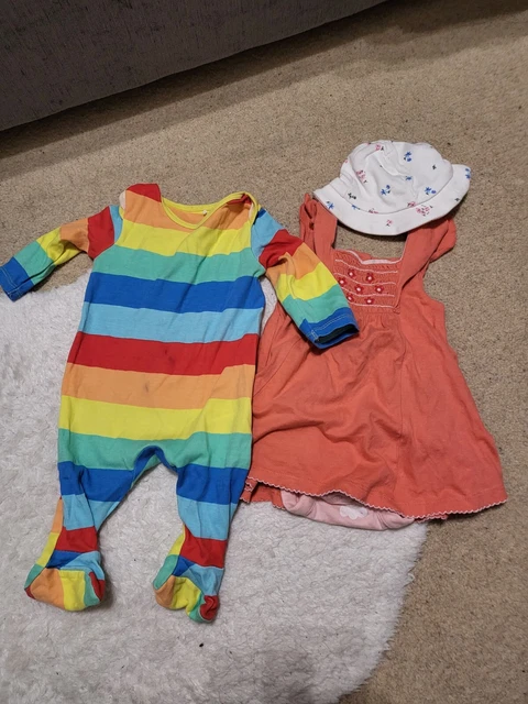 baby girl clothes 0-3 months bundle