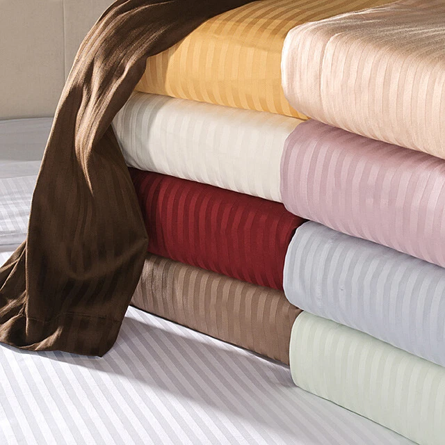 Incredibile biancheria da letto 1000TC cotone egiziano 1 pz Valance UK Emperor colori a righe