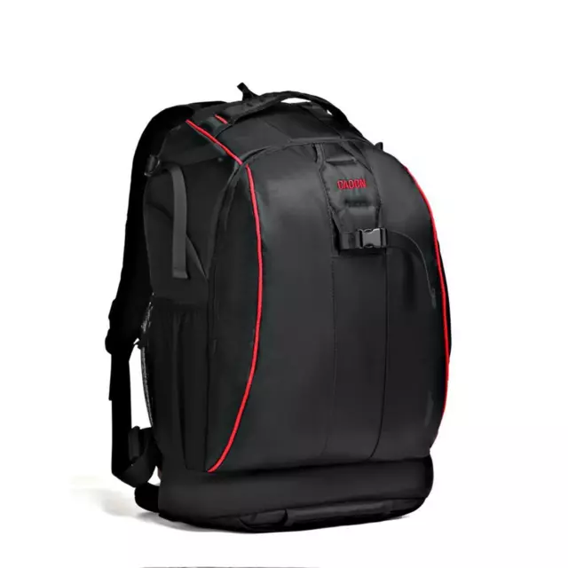 CADEN KAIMAN-7 Mochila para cámara DSLR con funda impermeable, antirrobo (negra)