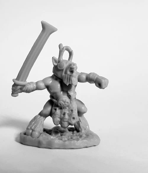 1x TYREA BRONZELOCKS - BONES REAPER Figurine Miniature Rpg Jdr Barbarian 77374 - Foto 4