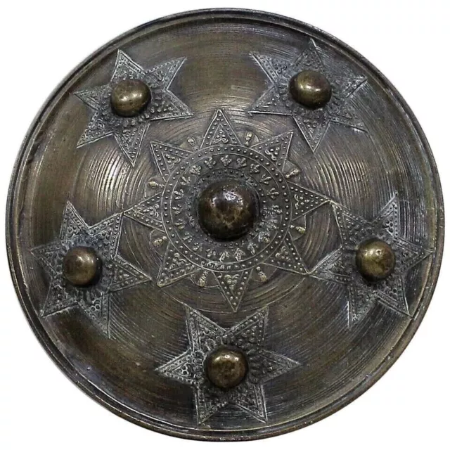 Islamic Rare Antique 19th century Persian Star dhal Turkish shield