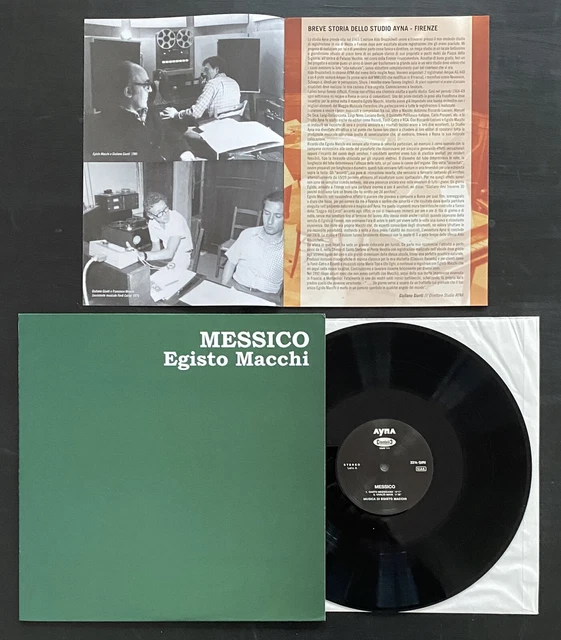 LP EGISTO MACCHI Gangsters 70 CNSV03 Cinedelic Re ITALIA