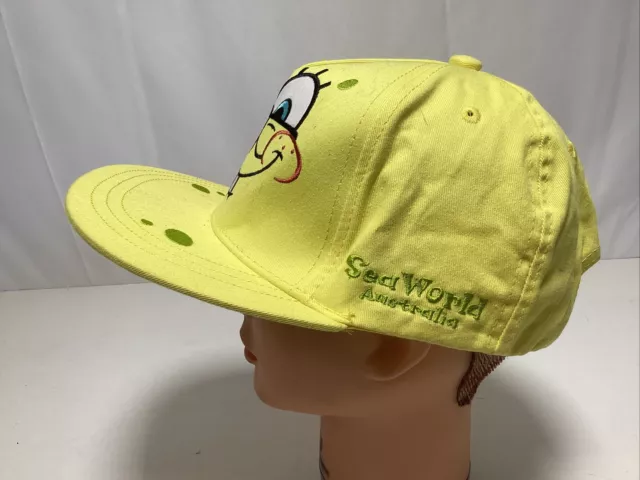 Spongebob Squarepants Hat Youth Size Cap  from Seaworld   2012