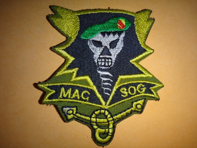 VIETNAM WAR SEMI-SUBDUED Patch US 5th Special Forces Group MACV-SOG ...
