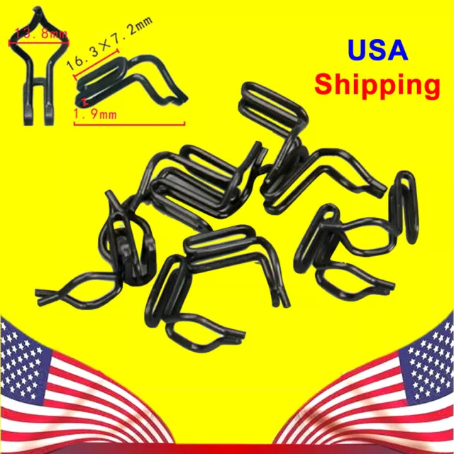 100x for Mopar Chrysler dodge Plymouth door panel clips trim panel retainer