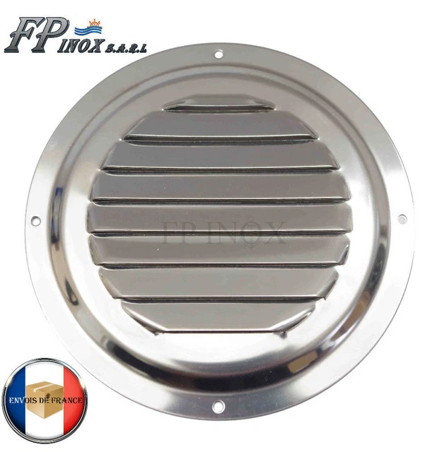 Grille D'aération Inox A2 230mm X 115mm - Neuf - Marque FP INOX