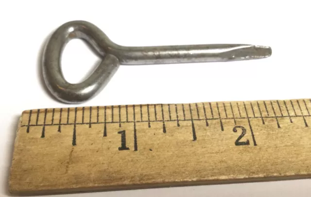 Antique Treadle Sewing Machine Drawer Cabinet Key Three Sided Triangle Unmarked