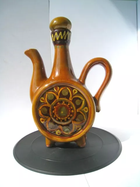 Ukrainische Wohnkultur Keramik Getränk Karaffe Handarbeit Raku Keramik Dekan Geschenk 7
