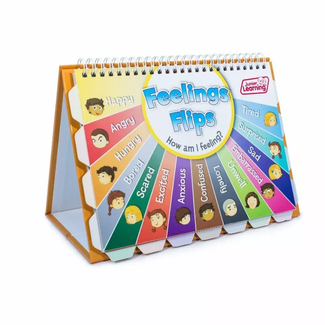 Feelings and Emotions Flip Chart by Junior Learning Junior Learning