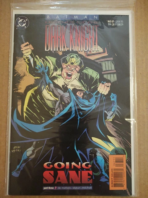 DC COMICS BATMAN LEGENDS of the DARK KNIGHT #67 1994 VF