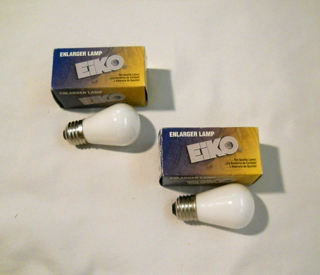 Eiko PH/140 Enlarger Lamp 120V 75W Japan (2 Each)
