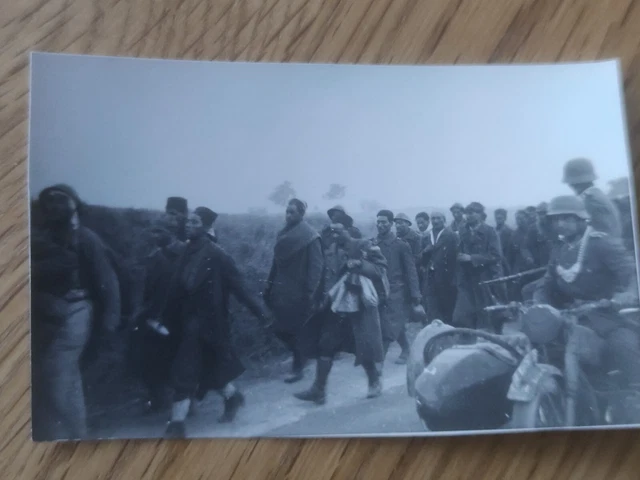 Wk2 foto wehrmacht Soldat Motorrad Krad Kradmelder Front