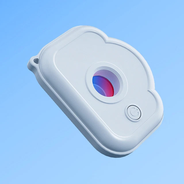 Anti Candid Camera Detector Anti-spy Camera Detector for Hotel Bathroom(White)