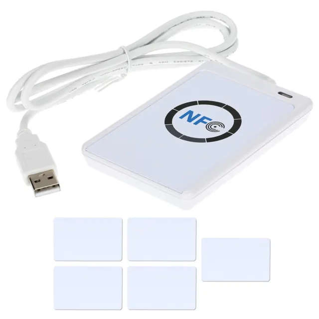 ACR122U-A9  NFC Reader Writer Programmer with SDK +5pcs  Cards W5G6