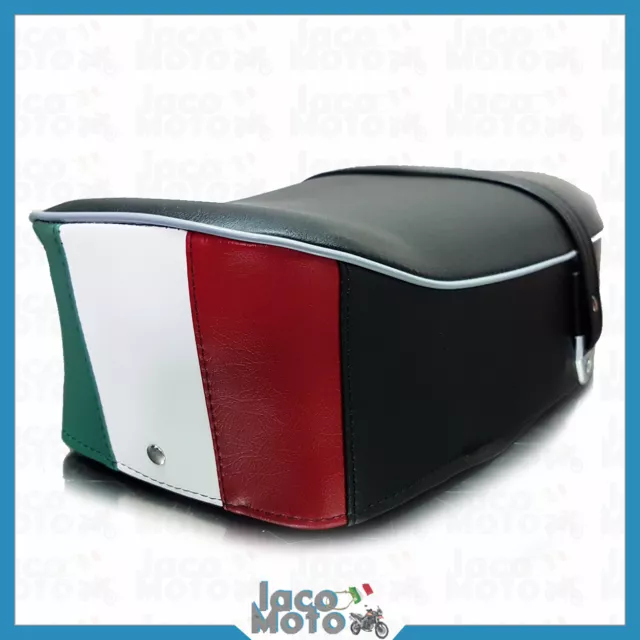 Selle Vespa Sprint 125 150 Tricolore Italie Italy Gl GTR Vbb Vba Vnb Super Ts